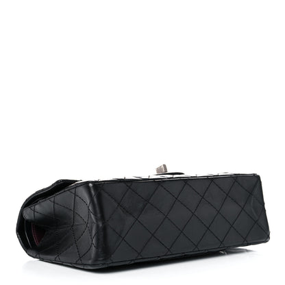 Chanel Aged Calfskin Quilted 2.55 Reissue 225 Flap Black 4 of 11