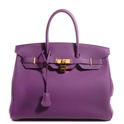 Hermes Togo Birkin 35 Anemone 1 of 10