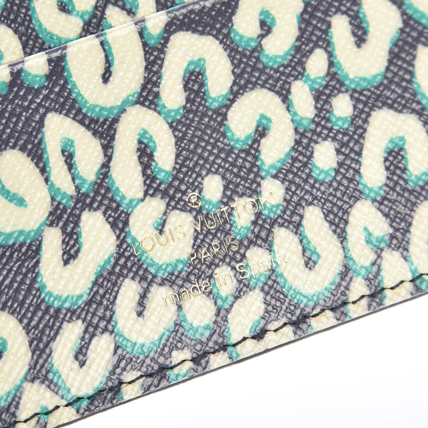 Monogram Leopard Insolite Wallet Blue Infini