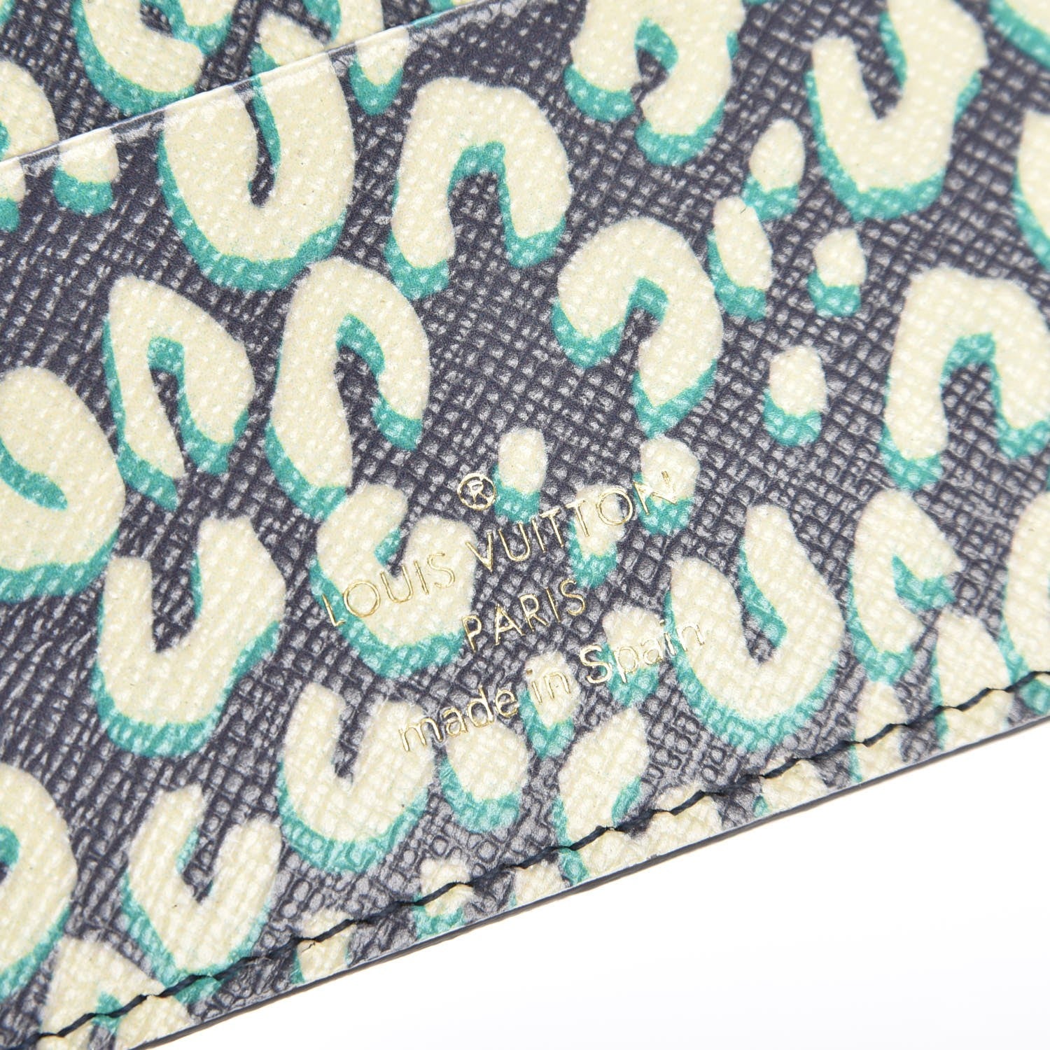 Louis Vuitton Monogram Leopard Insolite Wallet Blue Infini 6 of 7