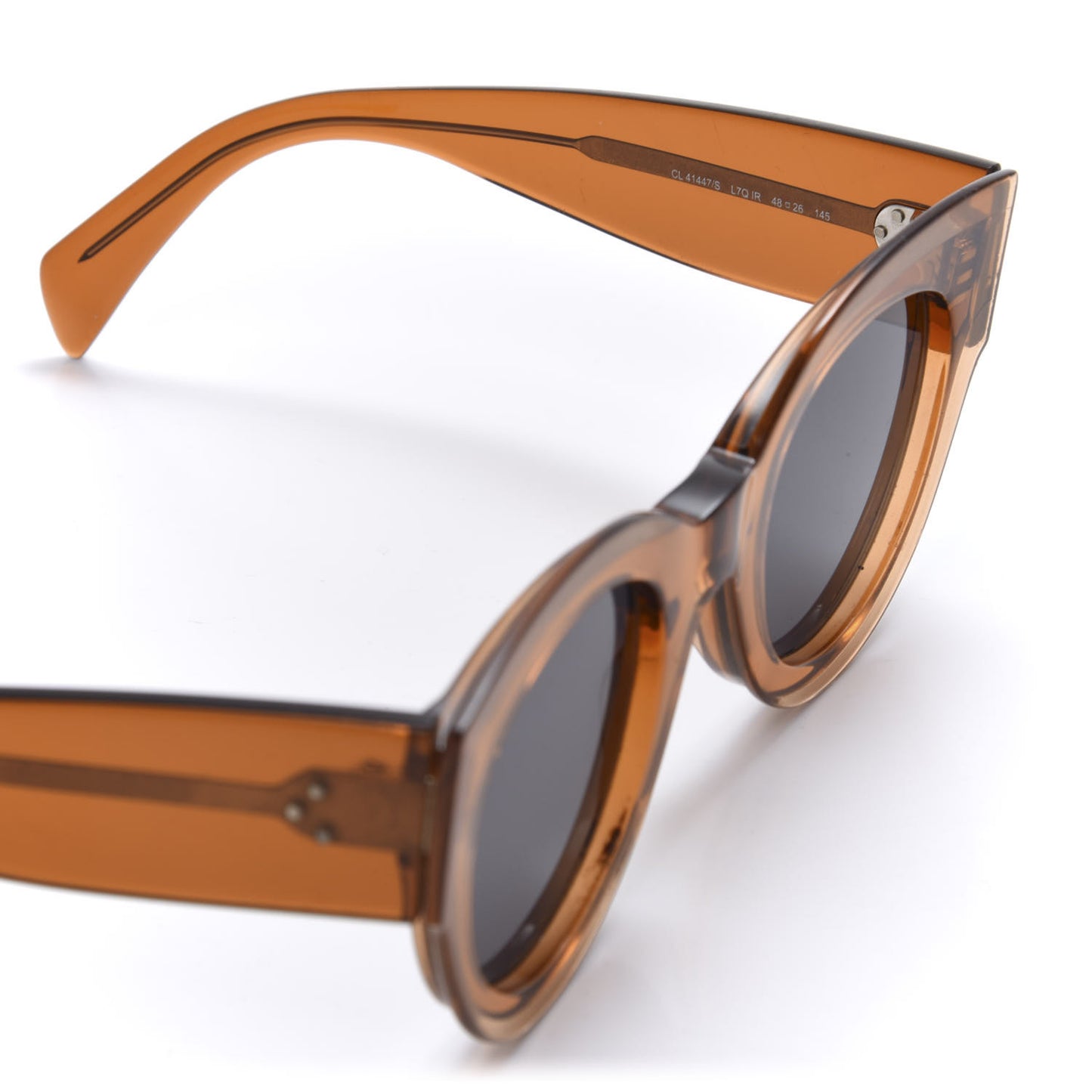 Acetate Petra Sunglasses CL41447/S Transparent Orange