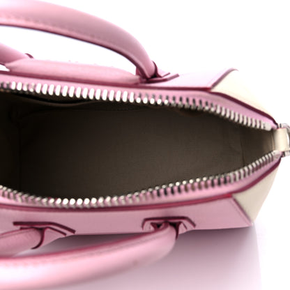 Givenchy Sugar Goatskin Mini Tri-Color Antigona Bright Pink White Fuchsia 5 of 10