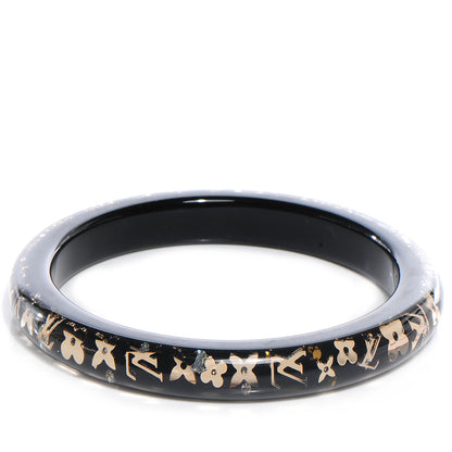 Louis Vuitton Inclusion Bracelet TPM Size Medium Black 1 of 4