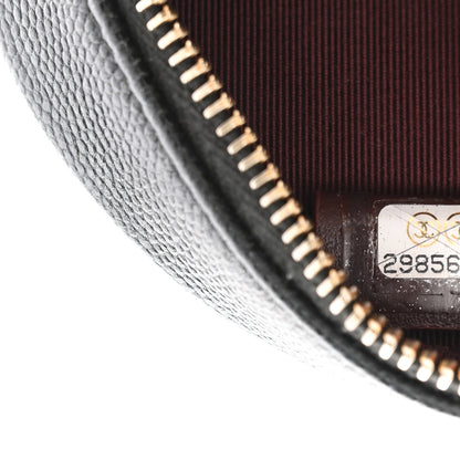 Chanel Caviar Quilted Round Clutch With Chain Black 8 of 12