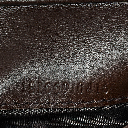 Gucci Monogram Web Ladies Web French Wallet Brown 7 of 7
