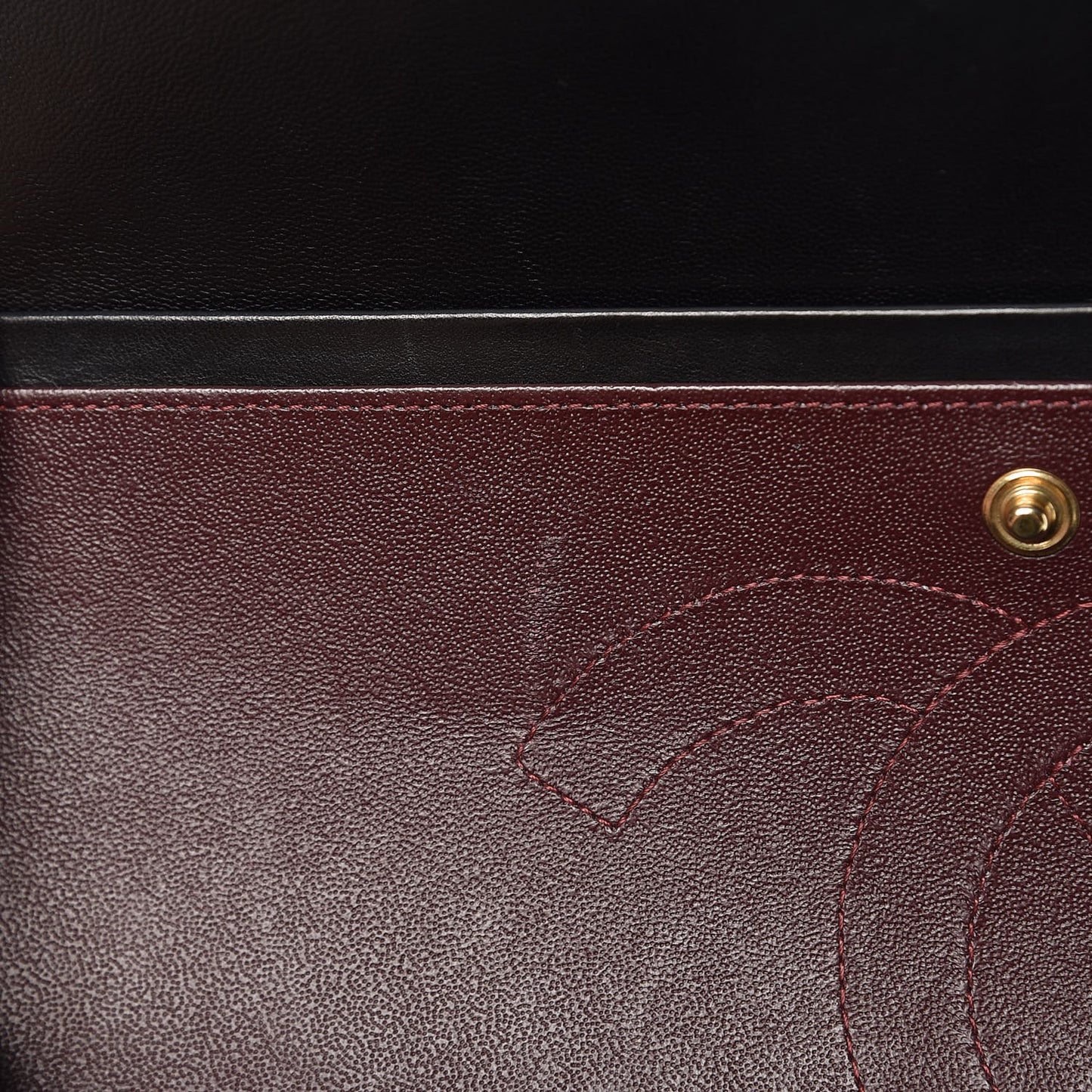 Lambskin Quilted Maxi Double Flap Black