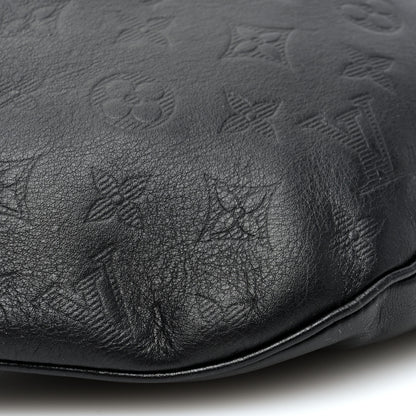 Louis Vuitton Calfskin Monogram Shadow Discovery Bumbag Black 8 of 9