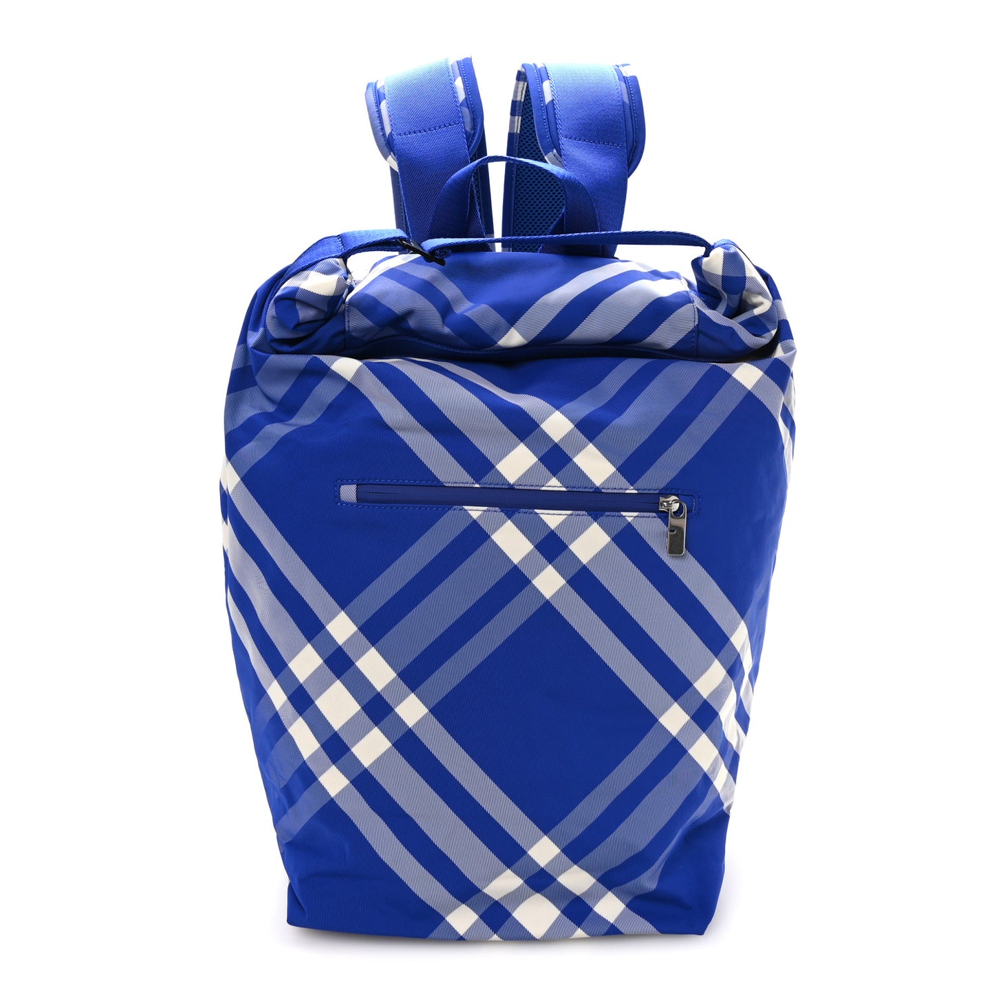 Nylon Nova Check Roll Backpack Knight