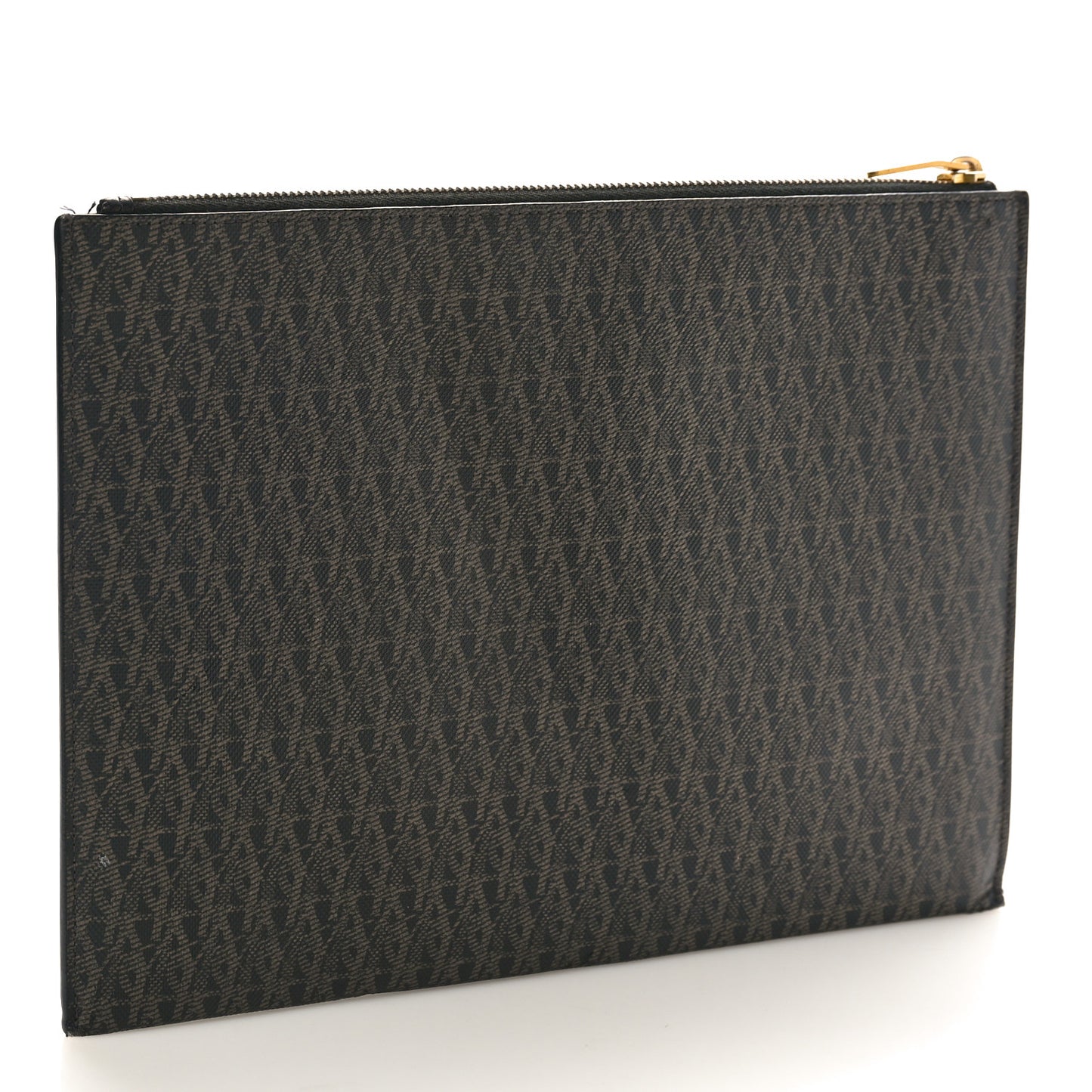 Classic Toile Monogram Zipped Tablet Holder Black