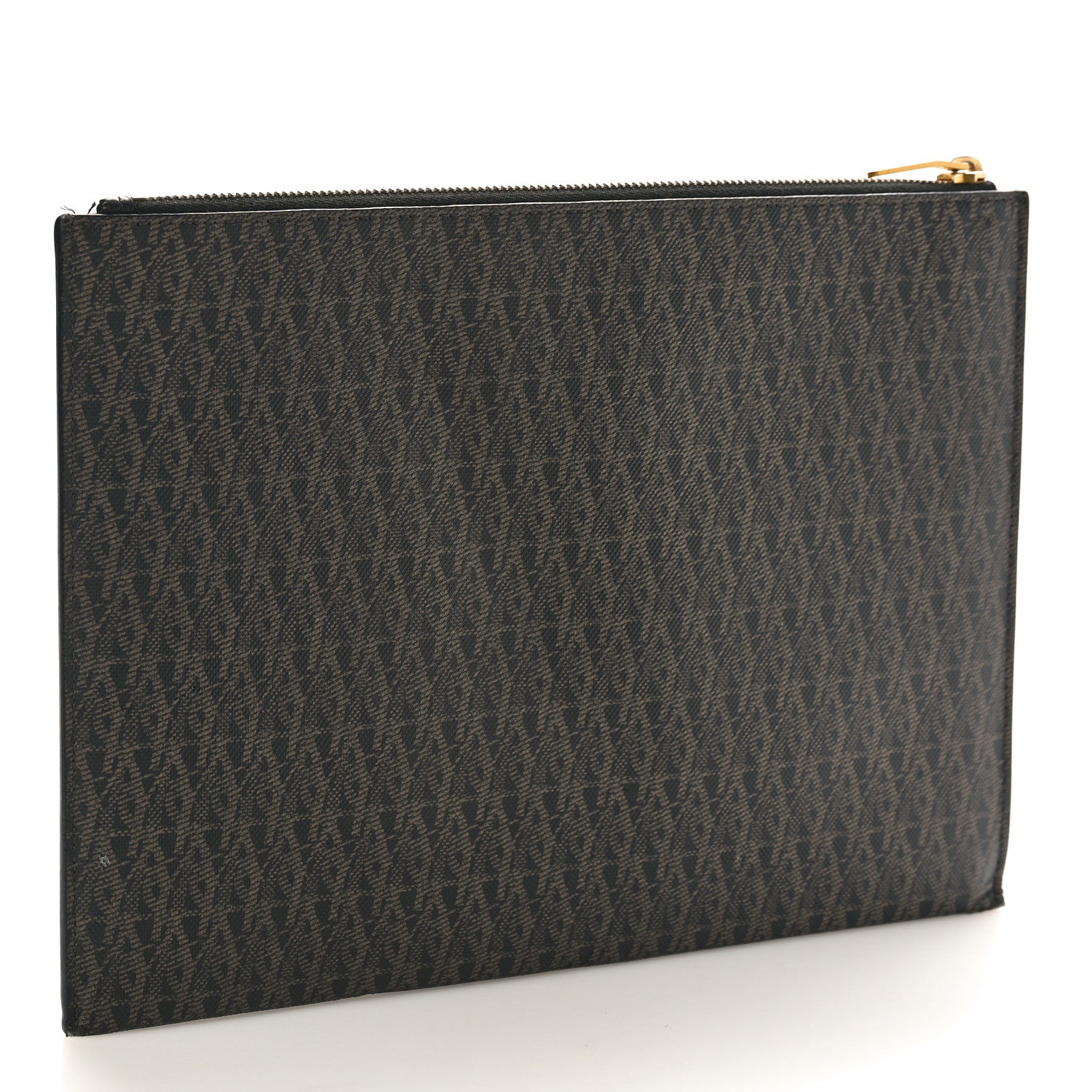 Saint Laurent Classic Toile Monogram Zipped Tablet Holder Black 3 of 7