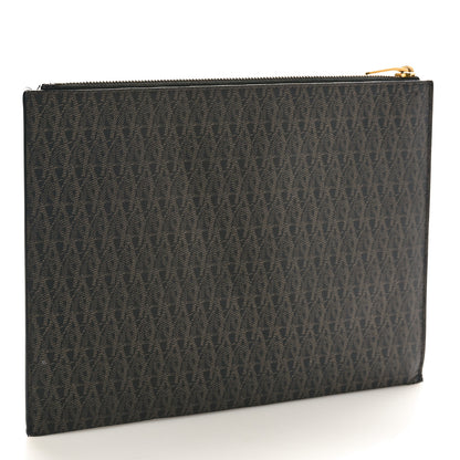 Saint Laurent Classic Toile Monogram Zipped Tablet Holder Black 3 of 7