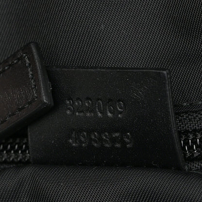 Gucci GG Supreme Monogram Medium Day Backpack Grey Black 7 of 10