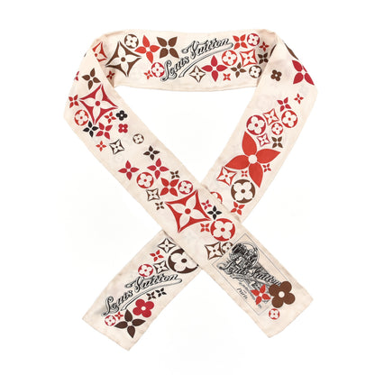 Louis Vuitton Silk Sweet Flower Bandeau Rouge 1 of 4