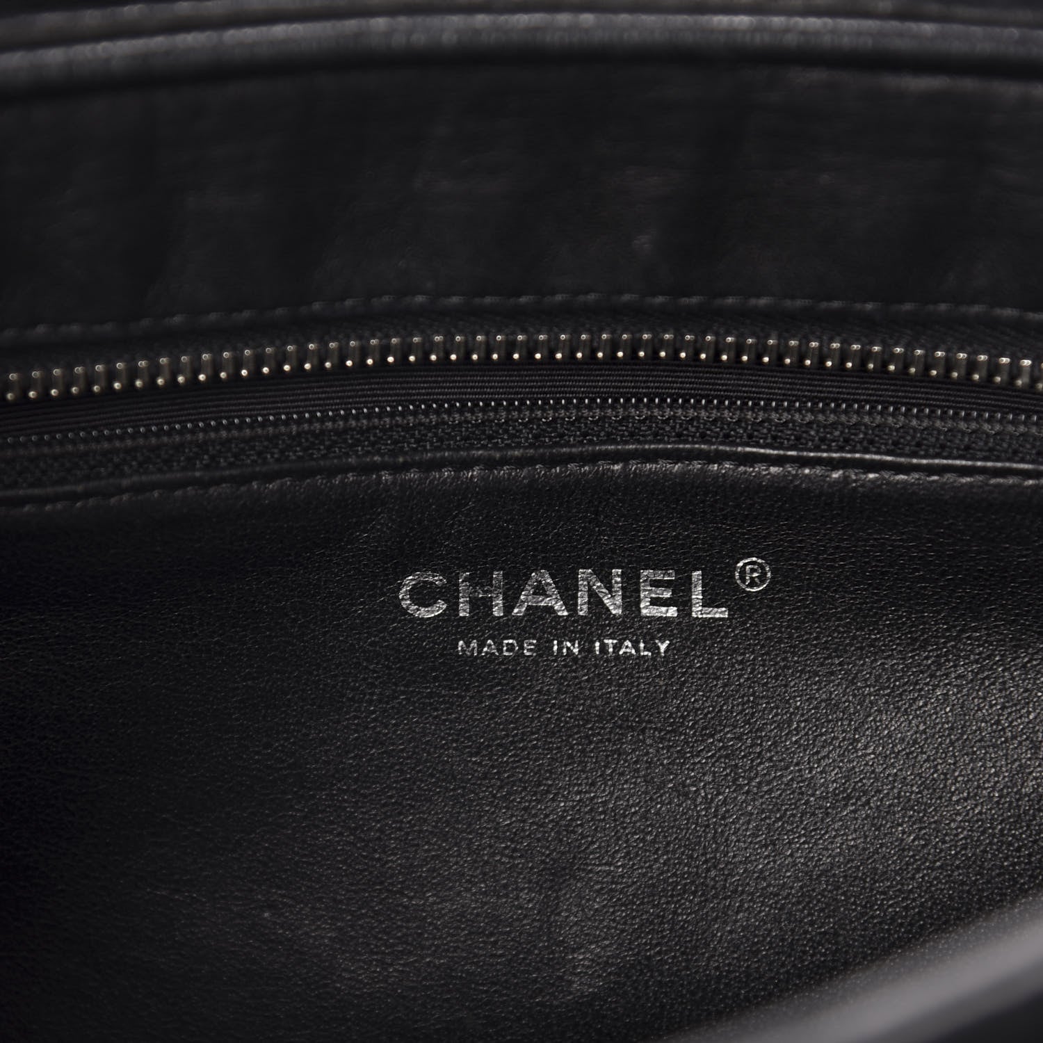 Chanel Lambskin Bijoux Chain Shopping Tote Black 8 of 10