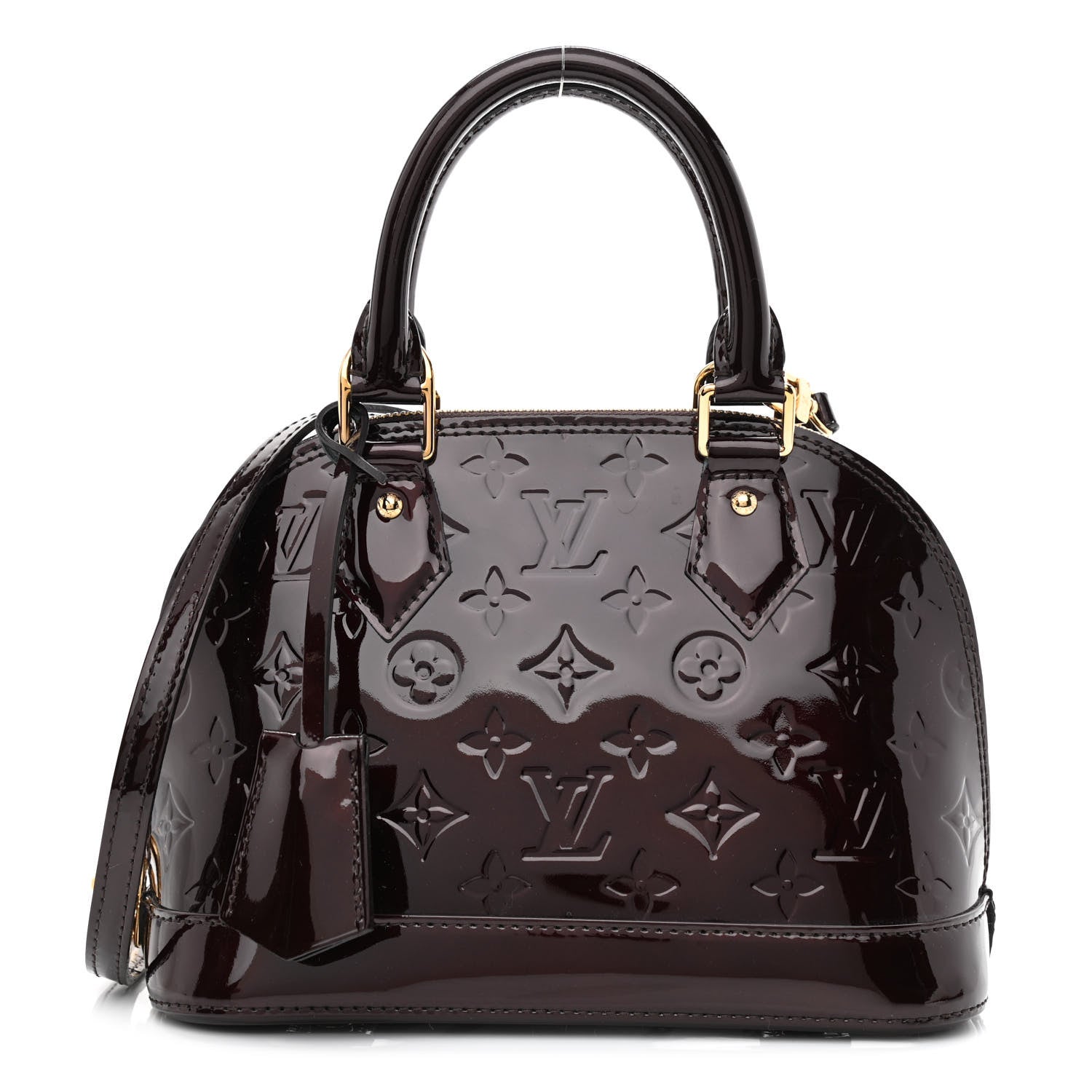 Louis Vuitton Vernis Alma BB Amarante 1 of 10
