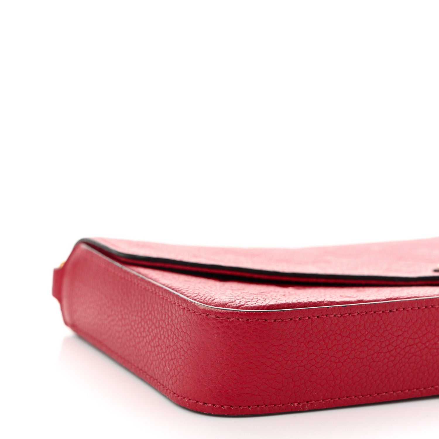 Louis Vuitton Empreinte Pochette Felicie Chain Wallet Scarlet 10 of 14