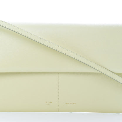 Celine Calfskin Folded Clutch With Strap Jade 9 of 12