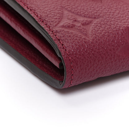 Louis Vuitton Empreinte Sarah Wallet Raisin 8 of 9