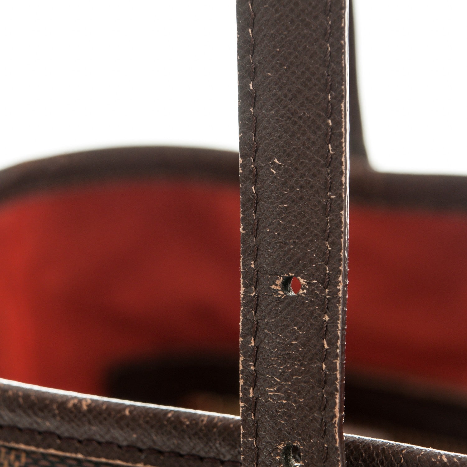 Louis Vuitton Damier Ebene Marais Bucket 23 9 of 16