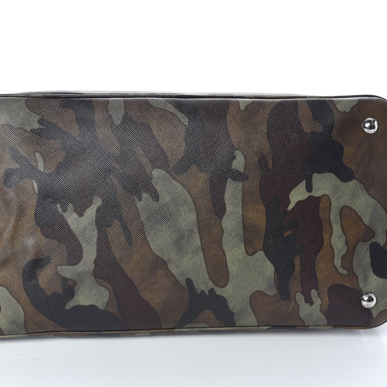 Prada Saffiano Camouflage Military Tote Mimetico 15 of 18