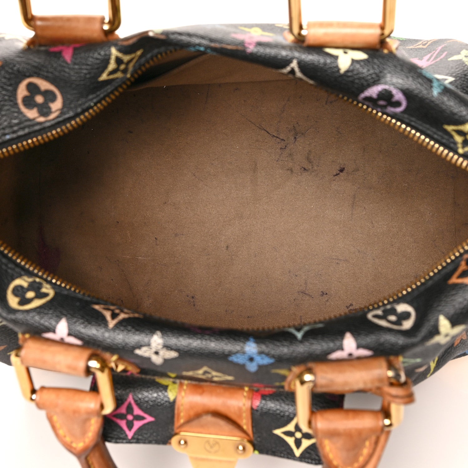 Louis Vuitton Monogram Multicolor Speedy 30 Black 5 of 15