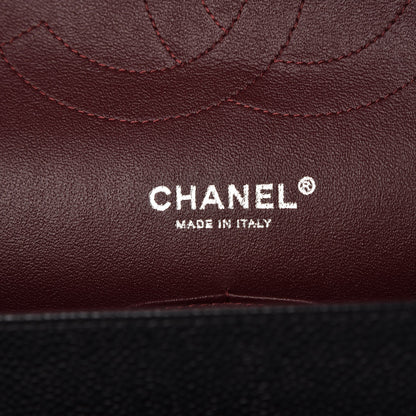 Chanel Caviar Quilted Jumbo Double Flap Black 7 of 8