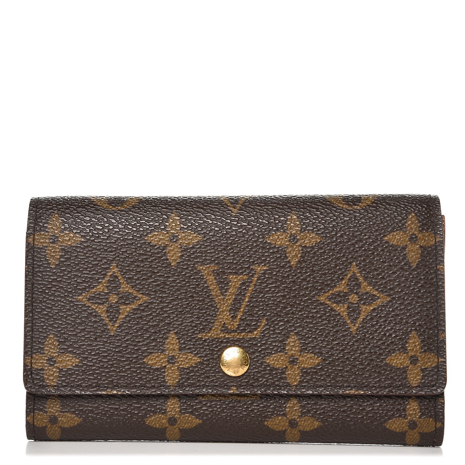 Louis Vuitton Monogram Porte-Monnaie Billets Tresor Wallet 1 of 7