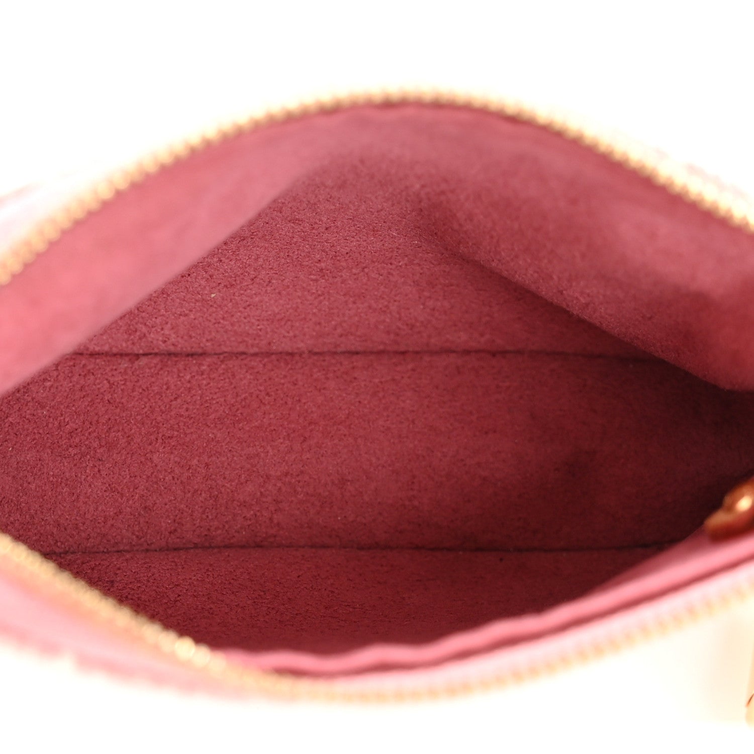 Louis Vuitton Denim Jacquard Monogram Micro Pochette Accessories Rose 5 of 8