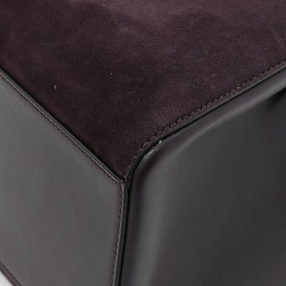 Fendi Vitello Grace Camoscio Medium Fendi Origami Plum 14 of 14