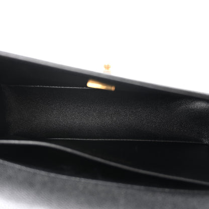 Chanel Caviar Chevron Quilted Medium Boy Flap Black 8 of 15