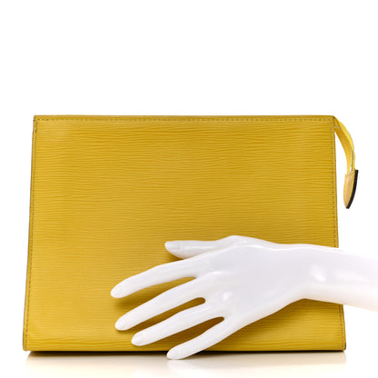 Louis Vuitton Epi Toiletry Pouch 26 Pistache 2 of 12