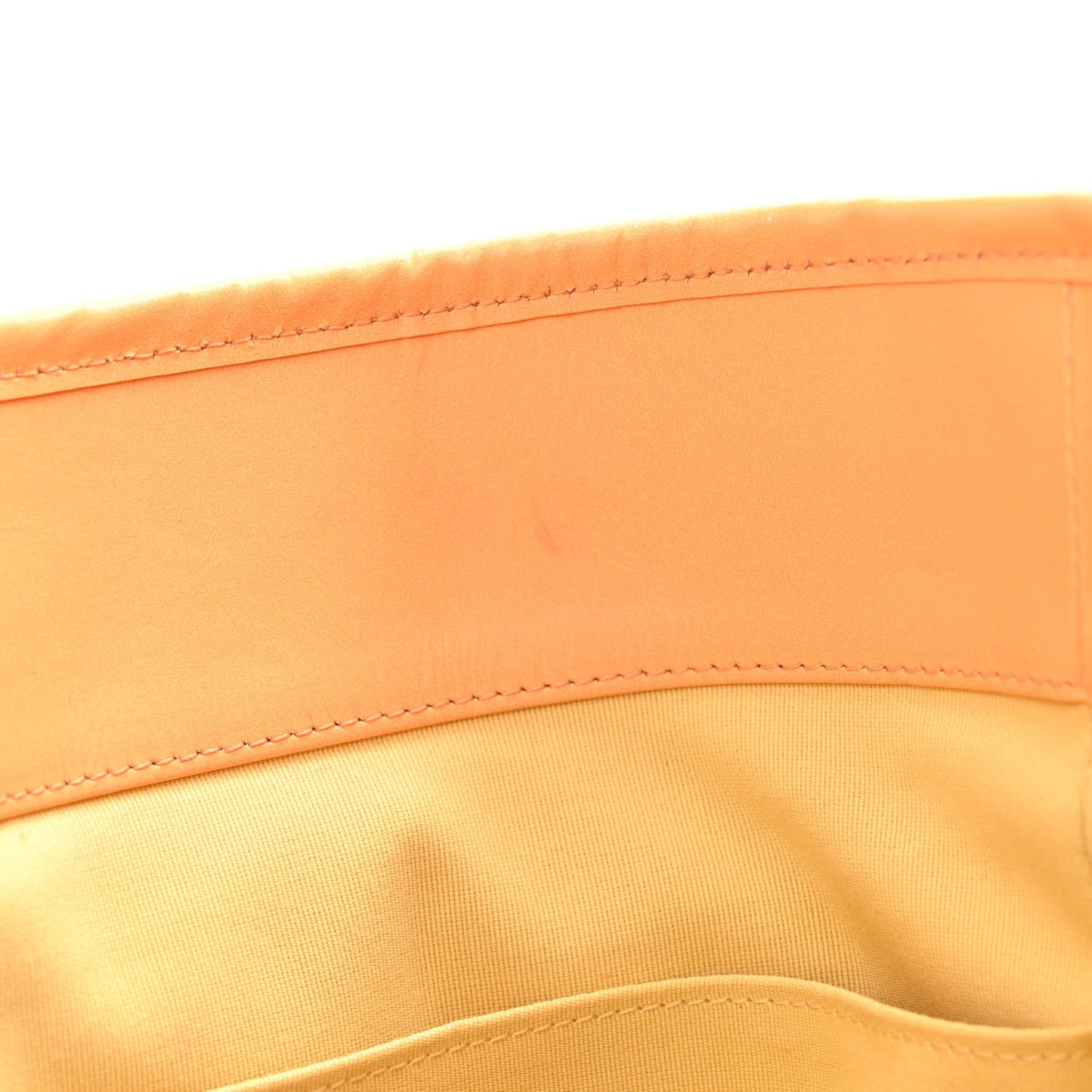 Shaded Calfskin Medium Deauville Tote Orange Coral Pink