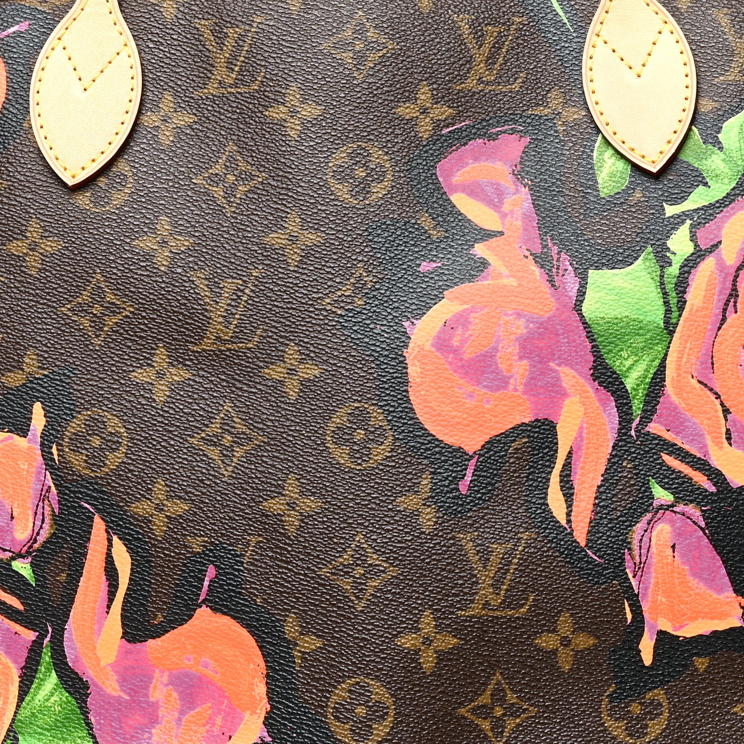 Louis Vuitton Monogram Roses Neverfull MM 7 of 9