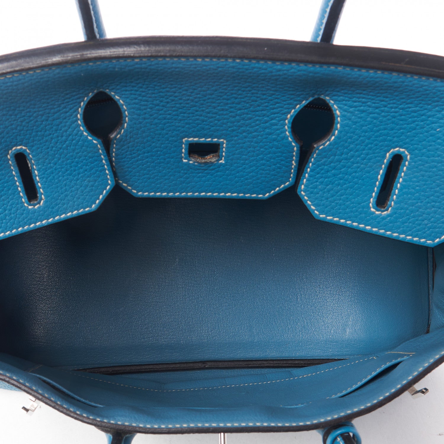 Hermes Togo Birkin 35 Blue Jean 6 of 31