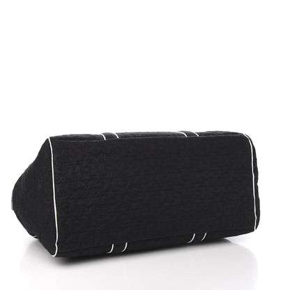 Givenchy Nylon Quilted Stars Diaper Bag Black 3 of 8