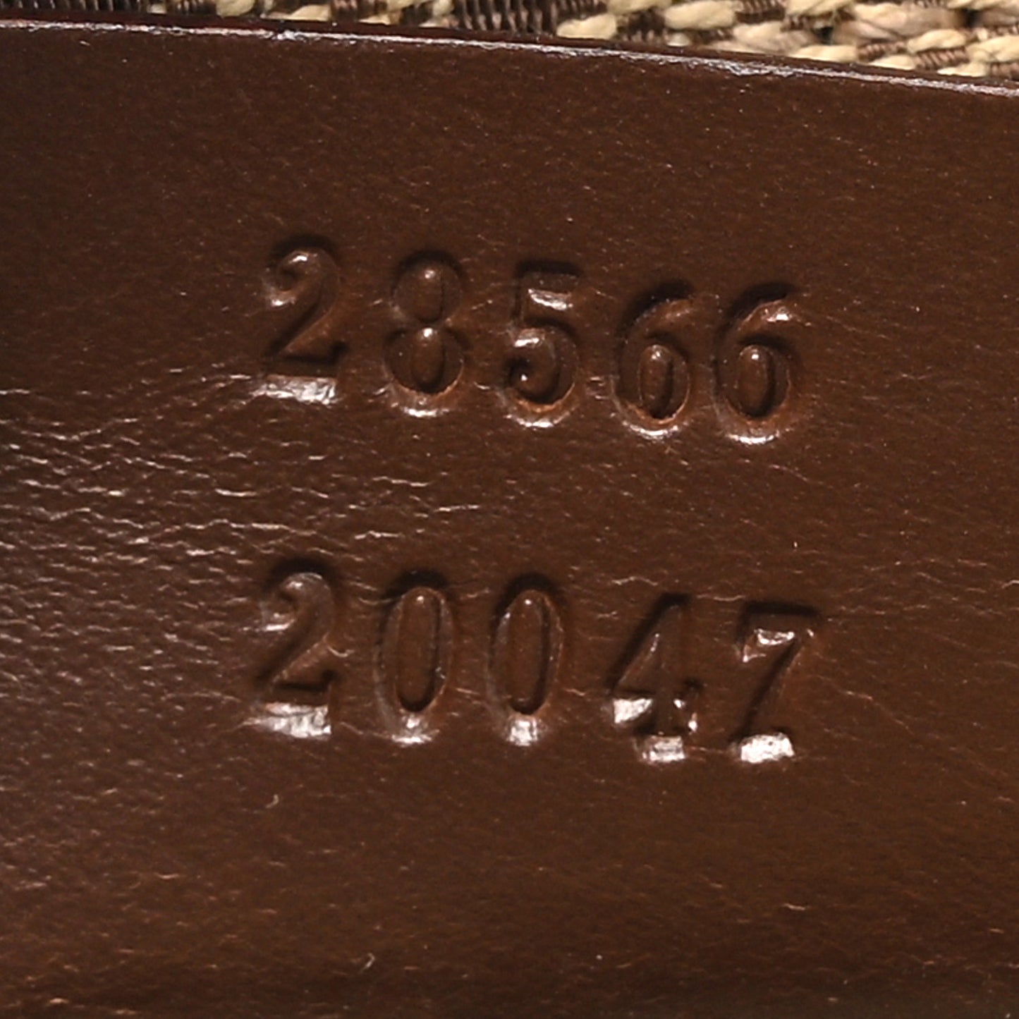 GG Monogram Web Double Pocket Belt Bag Dark Brown