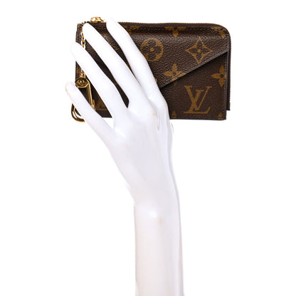 Louis Vuitton Monogram Recto Verso Card Holder Black 2 of 7