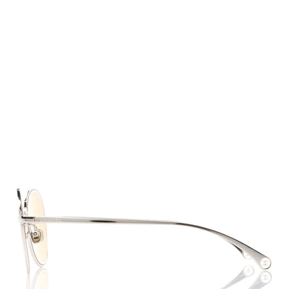 Chanel Metal Pilot Sunglasses 4260 Silver 3 of 8