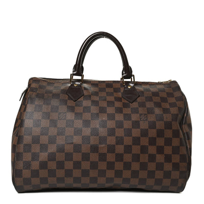 Louis Vuitton Damier Ebene Speedy 35 1 of 16