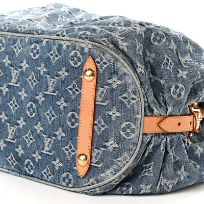 Louis Vuitton Denim Mahina XL Blue 10 of 17