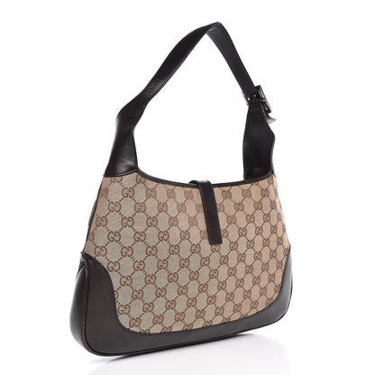 Gucci Monogram Web Jackie O Hobo 3 of 12