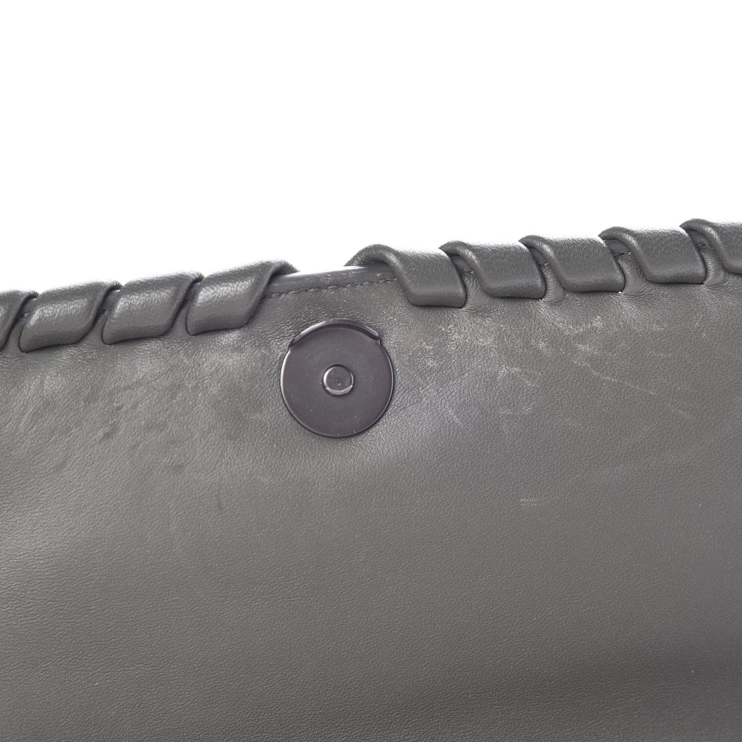 Nappa Intrecciato Medium Olimpia Bag Light Grey
