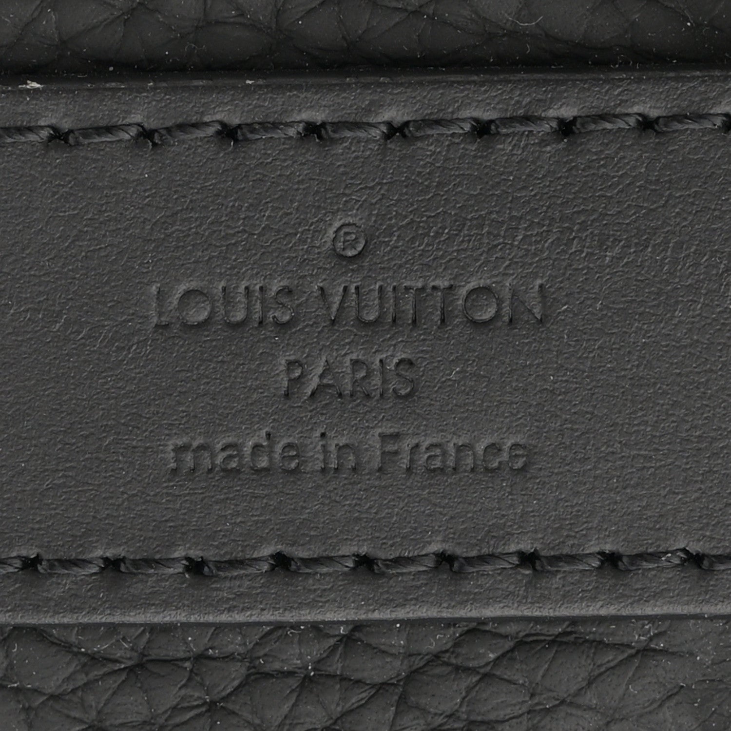 Louis Vuitton Monogram Taurillon Keepall Bandouliere 25 Black 5 of 8