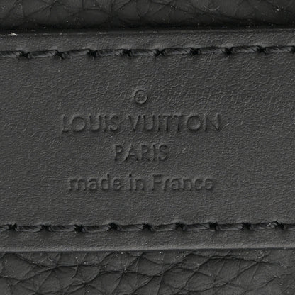 Louis Vuitton Monogram Taurillon Keepall Bandouliere 25 Black 5 of 8