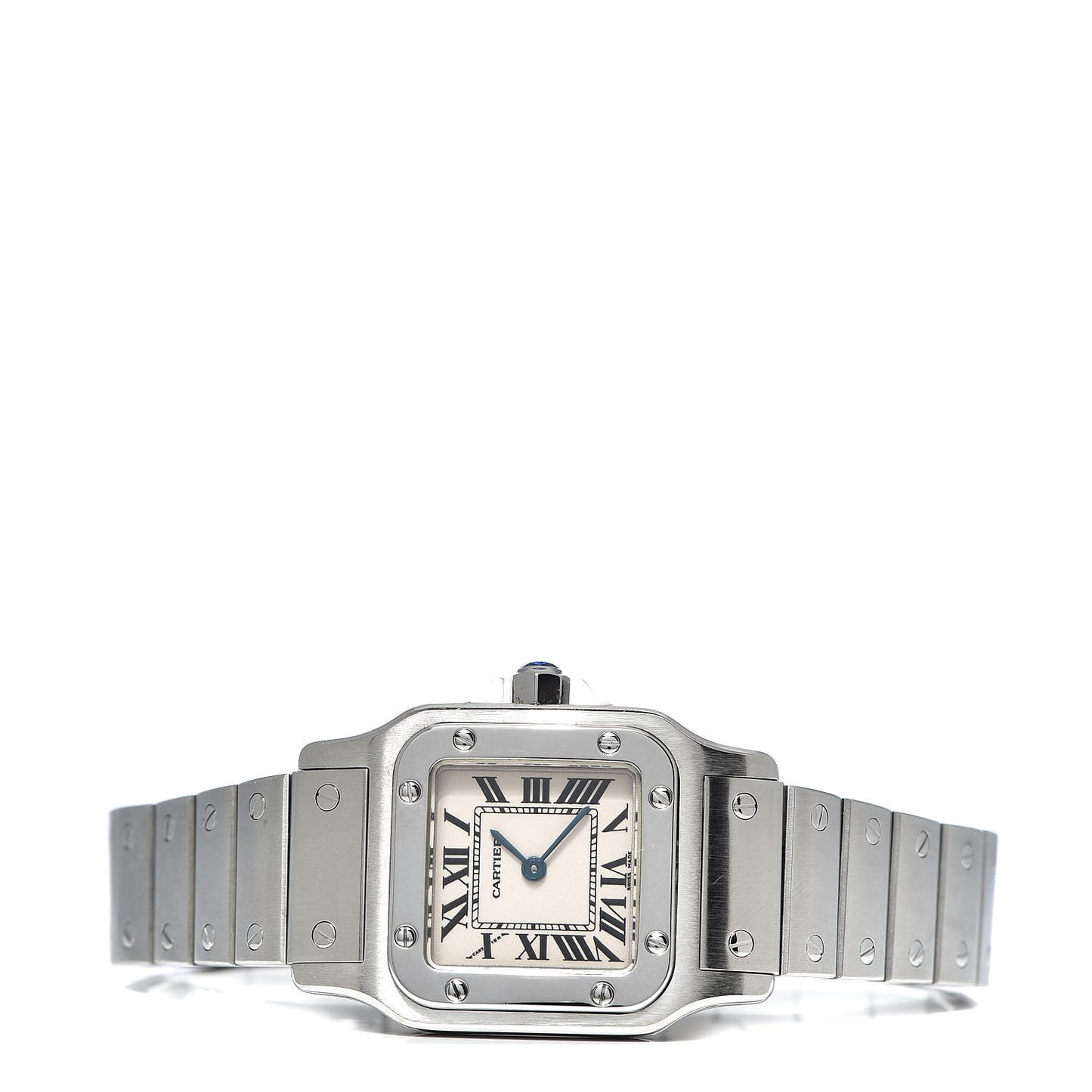 Stainless Steel 24mm Santos de Galbee Quartz Watch