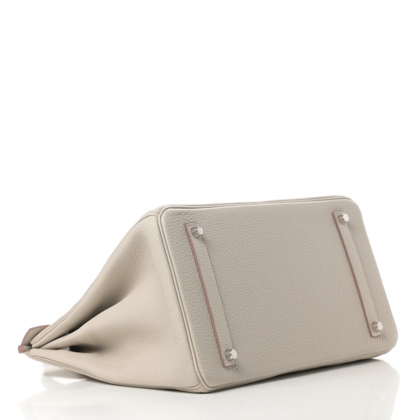 Togo Birkin 35 Gris Perle