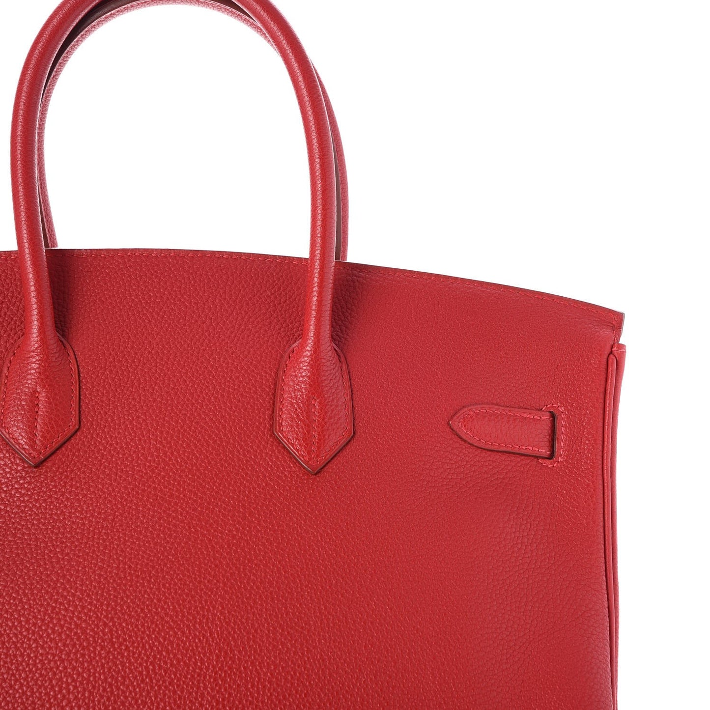 Togo Birkin 35 Rouge Casaque