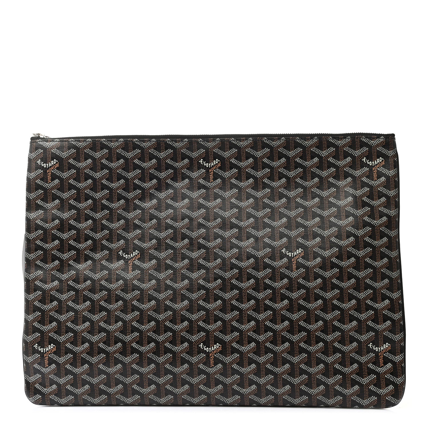 Goyard Goyardine Senat Pochette GM Black 1 of 6