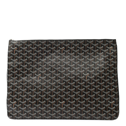 Goyard Goyardine Senat Pochette GM Black 1 of 6