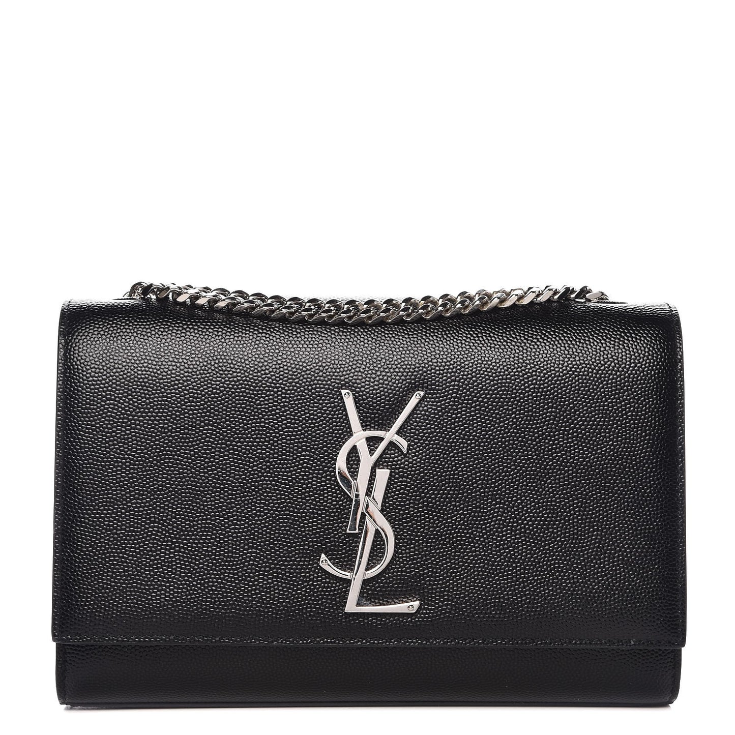 Grain De Poudre Small Monogram Kate Satchel Black